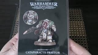 Death Guard - Cataphractii Praetor - Unboxing (HH)