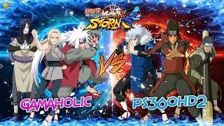 Naruto Shippuden Ultimate Ninja Storm 4 - @xGamaholic vs @PS360HD2 | *Narutuber Battle*