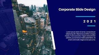 How to create Corporate Slide Design in PowerPoint