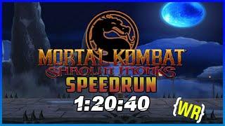 MK SHAOLIN MONKS SPEEDRUN "All Medallions" 1:20:40 "Survival Mode" 20:29