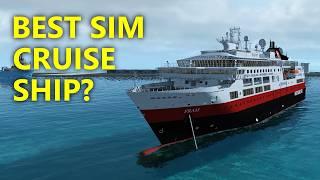 BEST Cruise Ship in a Ship Simulator Game? MS Fram Virtual Sailor NG