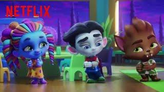 Super Monsters Help Drac Learn to Dance | Super Monsters | Netflix Jr