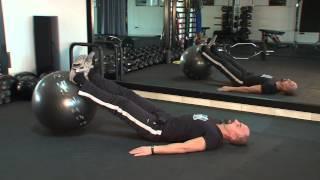 Butt&Hamstrings Exercise: Swiss Ball SHELC