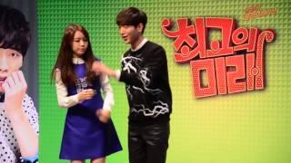 Minah Girl s Day 걸스데이 민아 Couple Shot @ Showcase of Samsung Web Drama