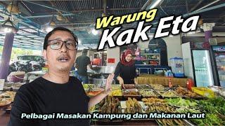 Masakan kampung di Warung Kak Eta, Kuala Perlis memang menggugat jiwa dan raga!