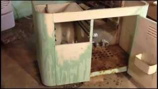 How to restore cast iron farm sink
