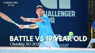 Can I Beat 19 Year Old ATP Top 200 Nishesh Basavareddy? - Tiburon Challenger 75K