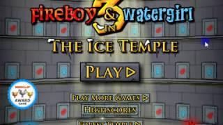 Fireboy and Watergirl  - The Ice Temple (Full Game)