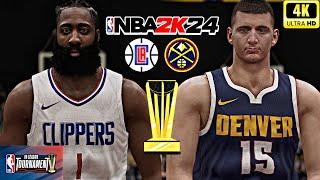 NBA 2K24 PC In Season Tournament Mod (4K60) | Clippers vs Nuggets