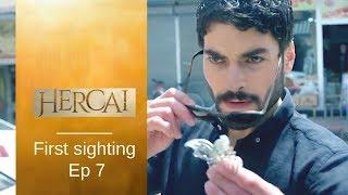 Hercai  Ep 7   Miran's First Sighting of Reyyan Flashback  Miran & Reyyan   English   2019