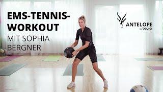 EMS-Tennis-Workout mit Sophia Bergner