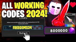 *NEW* ALL WORKING CODES FOR SURVIVE THE KILLER IN 2024! ROBLOX SURVIVE THE KILLER CODES