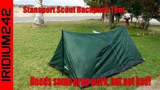 Stansport Scout Backpack Tent: Not Bad After Some Fixes