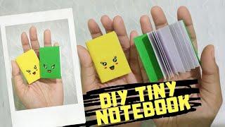 DIY MINI NOTEBOOK WITH ONE SHEET OF PAPER