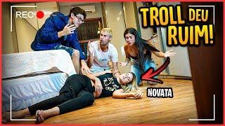 NÃO DEVIA TER FEITO ESSA TROLLAGEM COM A NOVATA!! - TROLLANDO NOVATA [ REZENDE EVIL ]