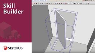 2D and 3D Door Components in SketchUp - Skill Builder