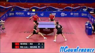 Qatar Open: Wang Liqin Xu Xin-Ma Lin Wang Hao