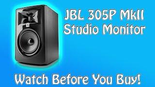 JBL 305P MkII Studio Monitor, Watch Before You Buy!