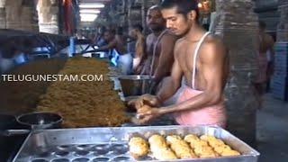 Tirumala Sri Venkateswara Swamy Temple Laddu Prasadam Making Video