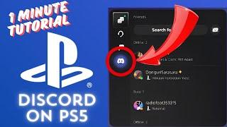 How To Add Discord to PS5 in 1 Minute | *NEW UPDATED*