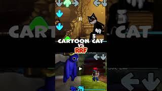 Rainbow friends Blue vs Cartoon Cat