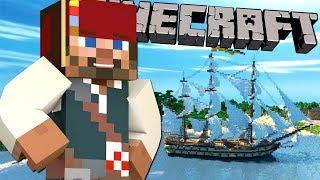 ИЩЕМ ПИРАТСКИЕ СОКРОВИЩА в МАЙНКРАФТ!! Морское обновление в Minecraft PE!