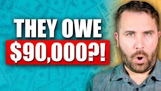 They Owe Over $90,000 to the IRS and Are Paying Them $1,554 Per Month!