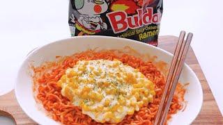 How to Make Spicy Buldak Noodles with Korean Corn Cheese