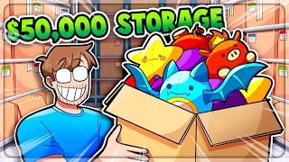 I Spend $50,000 To Make the PERFECT STORAGE in TCG Card Shop Simulator