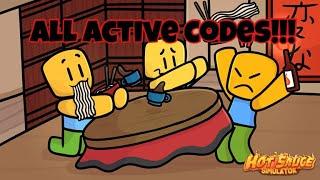 ALL ACTIVE CODES!! Hot Sauce Simulator ️