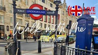 LIVE | Walking Tour w/Tricky Brickys Around London | Oct 24/24 #travel #livestream #london #walking