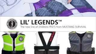 Mustang Survival life vests for children