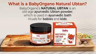 BabyOrgano Natural Ubtan for Kids | Ayurvedic ubtan bath powder | Remove fine hair and tanning