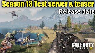 COD Mobile Season 13 test server & Season 13 teaser release date