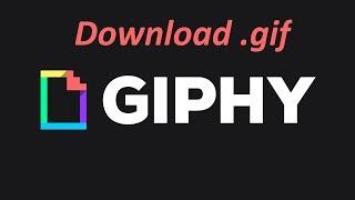 How to save a gif from giphy