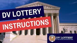 DV Lottery Instructions - How to enter the official Green Card Lottery