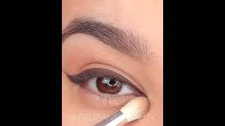 How to : liquid brown eyeliner for beginners