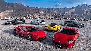 Attacking Jebel Jais with Ferrari