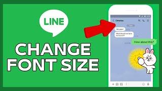 How to Change Font Size in Line 2024?