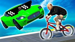 BMX VS ASTON MARTIN !!!  GTA 5 ONLINE