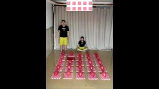 The 33rd episode! A continuous stroke for fashion show! The balloons are so loud when you step on t