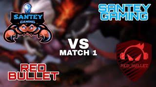 FRIENDLY GAME FUN FUN.. RED BULLET V SANTEY GAMING.. KENZO48 MANIAC #TUNJUKTARING..GAME 1