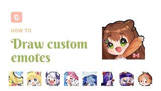 How To Draw Custom Emotes For Twitch, Youtube or Discord  Clip Studio Paint Tutorial for Beginners