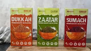 Zaatar, Dukkah, Sumach Nabali Fairkost #zaatar #dukka #sumac