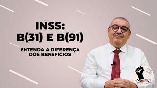 Qual a diferença dos benefícios B31 e B91 do INSS?