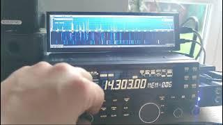 Yaesu FT450D+Panadapter from TSPelectronica IF 67.899Mhz+8"LCD BIGGEST WF IN HF TRX