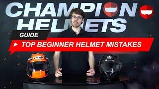Top 5 Mistakes to Avoid When Buying a Motorcycle Helmet - Champion Helmets.com