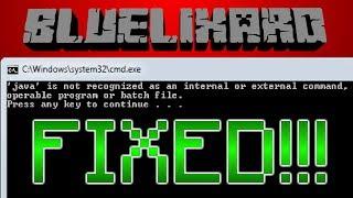 How to Fix - "java is not recognized as an internal or external command."