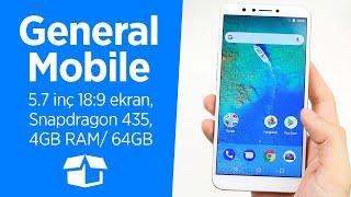 General Mobile GM8'in kutusunu açtık "18:9 ekran, Snapdragon 435"