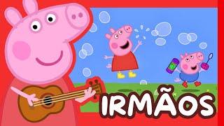 Canção dos irmãos | Peppa Pig | Mário e Luigi | Música para Crianças | Desenho para Crianças